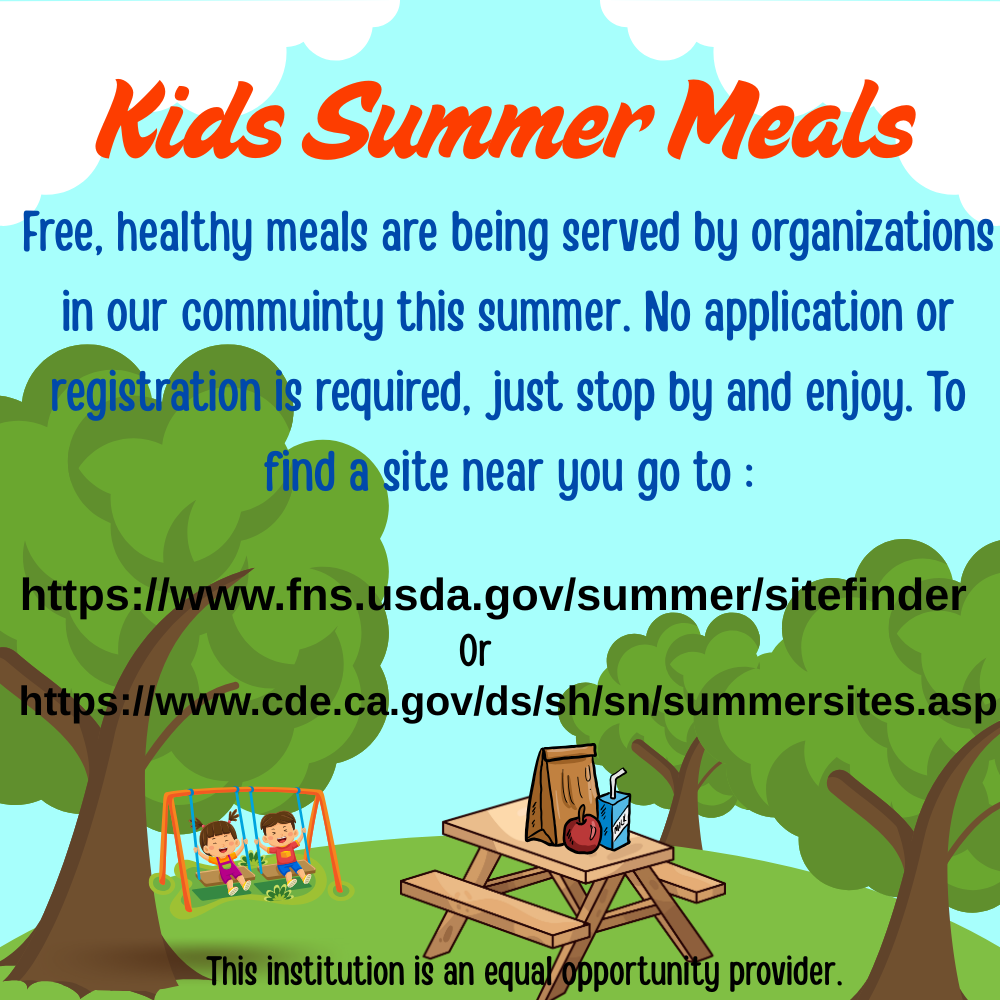 Kids Summer Meals Kids Summer Meals